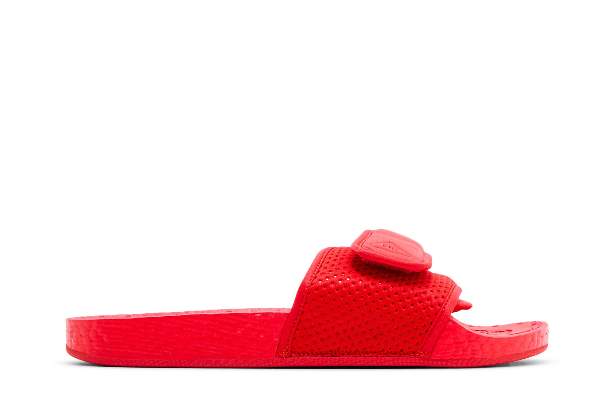 Pharrell x adidas Boost Slides 'Active Red' FY6140
