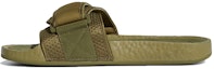 Buy Pharrell x adidas Boost Slides 'Olive Cargo' dalam Warna Zaitun. FY6141