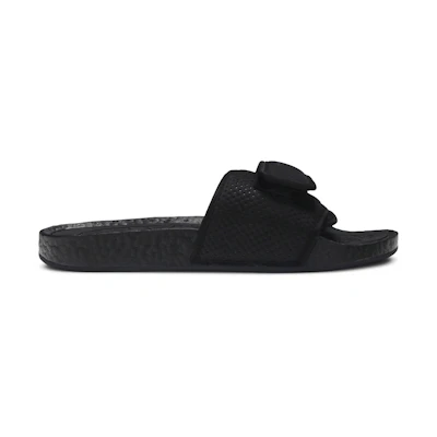 Pharrell adidas Boost Slides 'Triple Black'