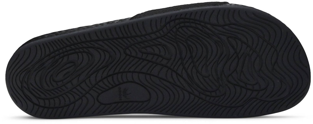 Pharrell x adidas Boost Slides 'Triple Black' FX8056 Shop Pharrell x adidas Boost Slides 'Triple Black' FX8056