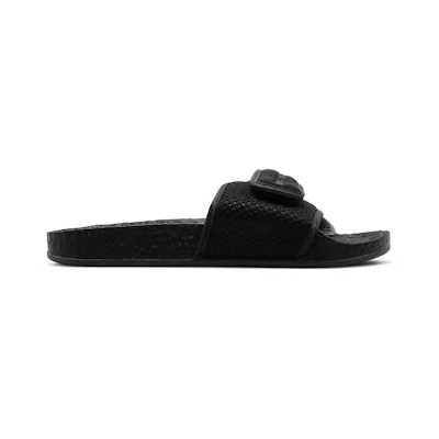 Pharrell adidas Chancletas Hu Slides 'Black Future'