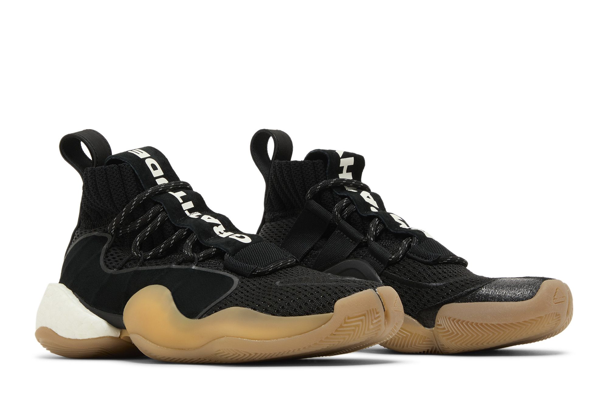 Cheap Pharrell x adidas Crazy BYW X ''Black Gum'' EG7733