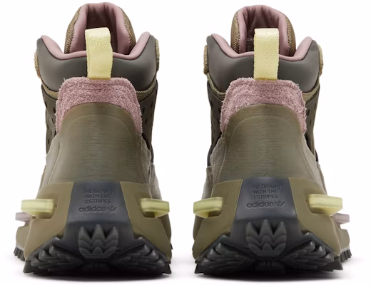 Pharrell x adidas Hu NMD S1 RYAT 'Olive' IE4686 Details for Pharrell x adidas Hu NMD S1 RYAT 'Olive' IE4686