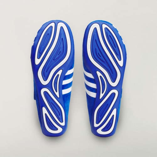 Lookbook Pharrell x adidas HU NMD S1 RYAT 棕色「Bareio 平地」藍色/白雲白/藍色 KJ9380