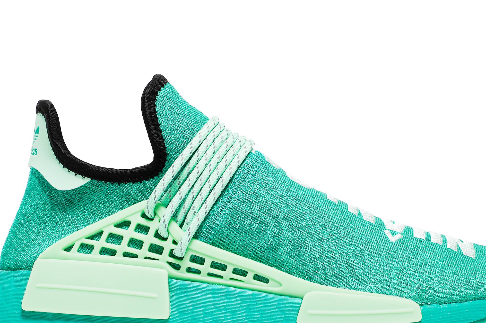 Adidas human race mens green on sale