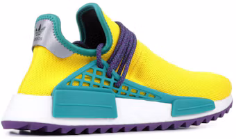 Purchase Pharrell Williams x adidas originals Human Race NMD 菲董聯名 亲友限定版本 防滑耐磨輕便 低帮 运动休閒鞋 男女同款 黃綠