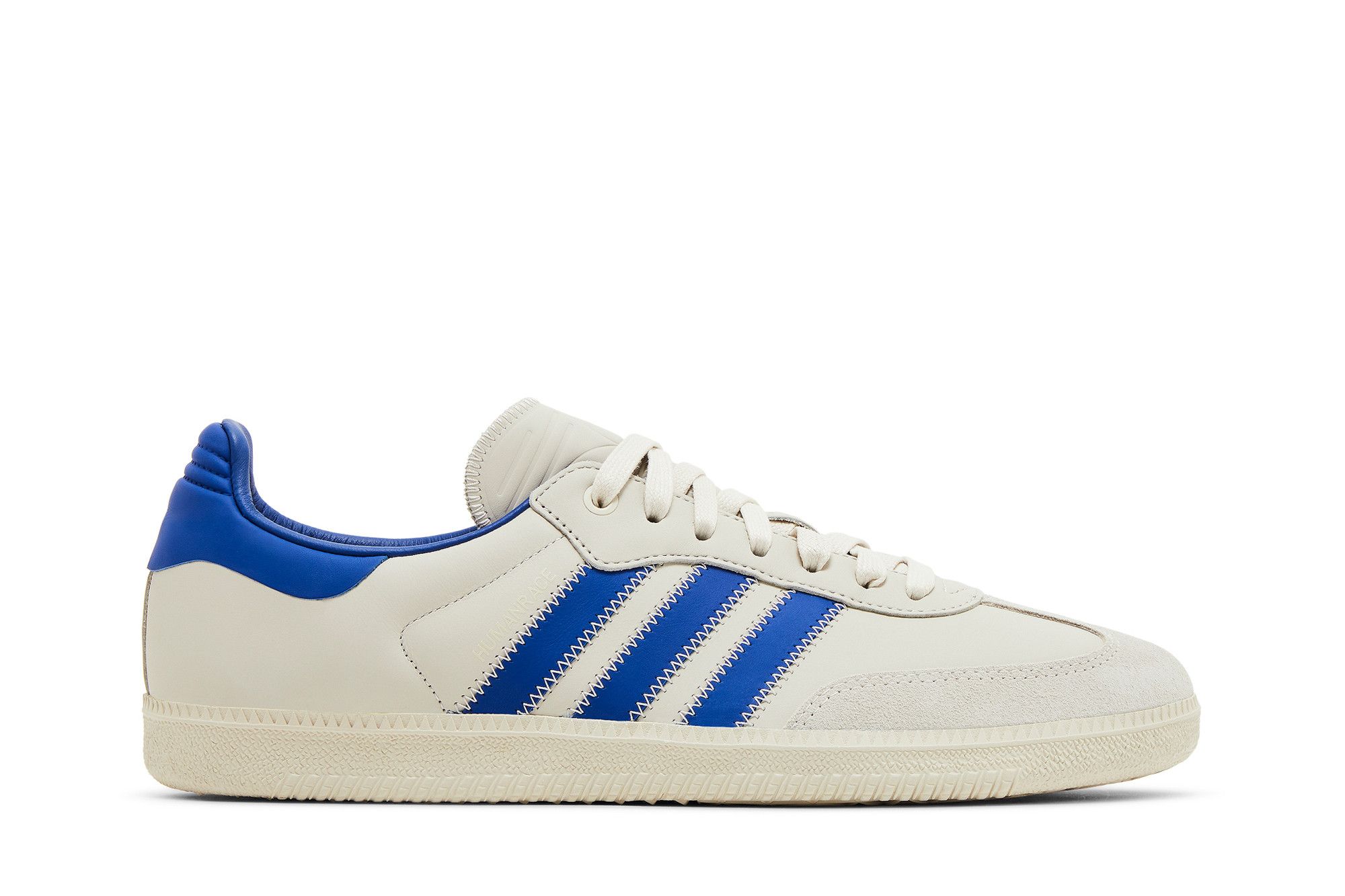 Buy Pharrell x adidas Samba Human Race ''Aluminium Blau'' IG2088
