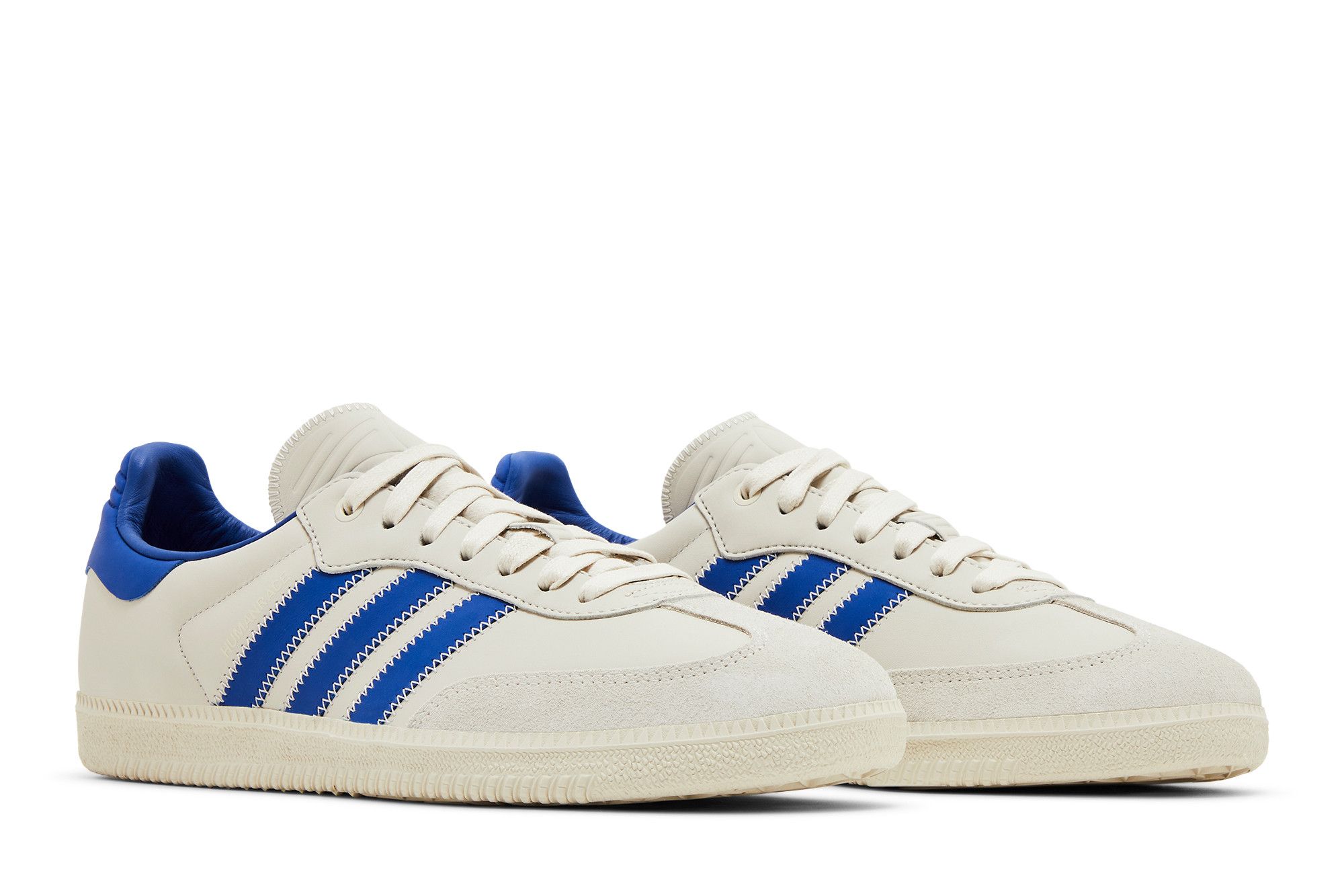 Cheap Pharrell x adidas Samba Human Race ''Aluminium Blau'' IG2088