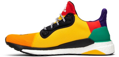 Pharrell x adidas Solar Hu Glide 'Bold Gold' Emas Berani BB8042 Lookbook Pharrell x adidas Solar Hu Glide 'Bold Gold' Emas Berani BB8042
