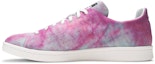 Lookbook Pharrell x adidas Stan Smith Hu Holi 'Chalk Coral' dalam warna Batu Karang. DA9612