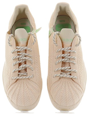 法瑞爾 x 阿迪達斯 Superstar Primeknit '奶油白' S42931 Shop 法瑞爾 x 阿迪達斯 Superstar Primeknit '奶油白' S42931