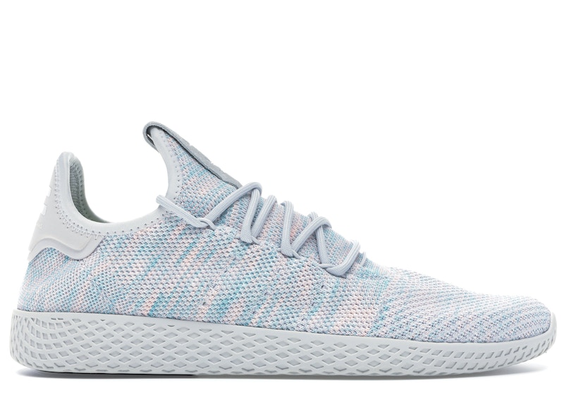 Pharrell x adidas Tennis Hu 'Blue Pink' BY2671