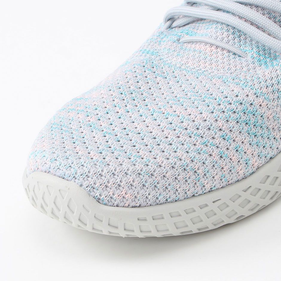 Sizing Pharrell x adidas Tennis Hu 'Azul Rosado' BY2671