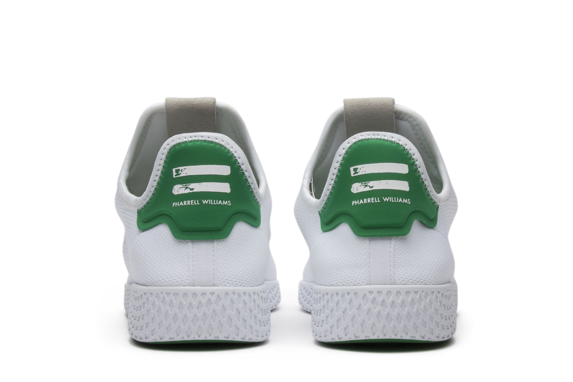 Sizing Pharrell x 阿迪达斯 Tennis Hu '绿色' BA7828