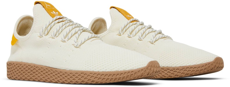 Pharrell x adidas Tennis Hu 'Off White Gum' dalam Warna Krim dan Tapak Gum. GZ3925 Cheap Pharrell x adidas Tennis Hu 'Off White Gum' dalam Warna Krim dan Tapak Gum. GZ3925