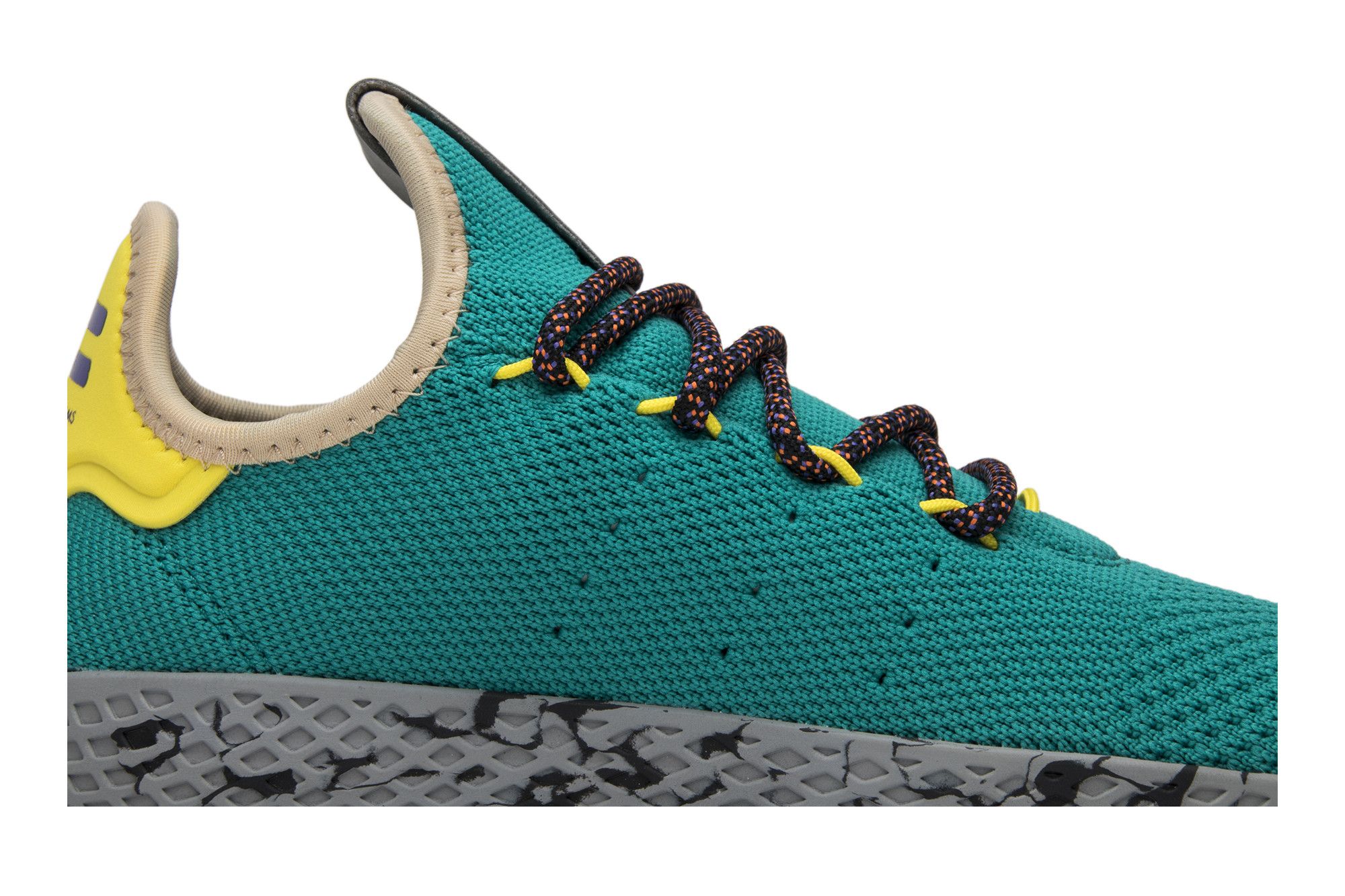 Lookbook Pharrell x adidas Tennis Hu 'Teal' CQ1872
