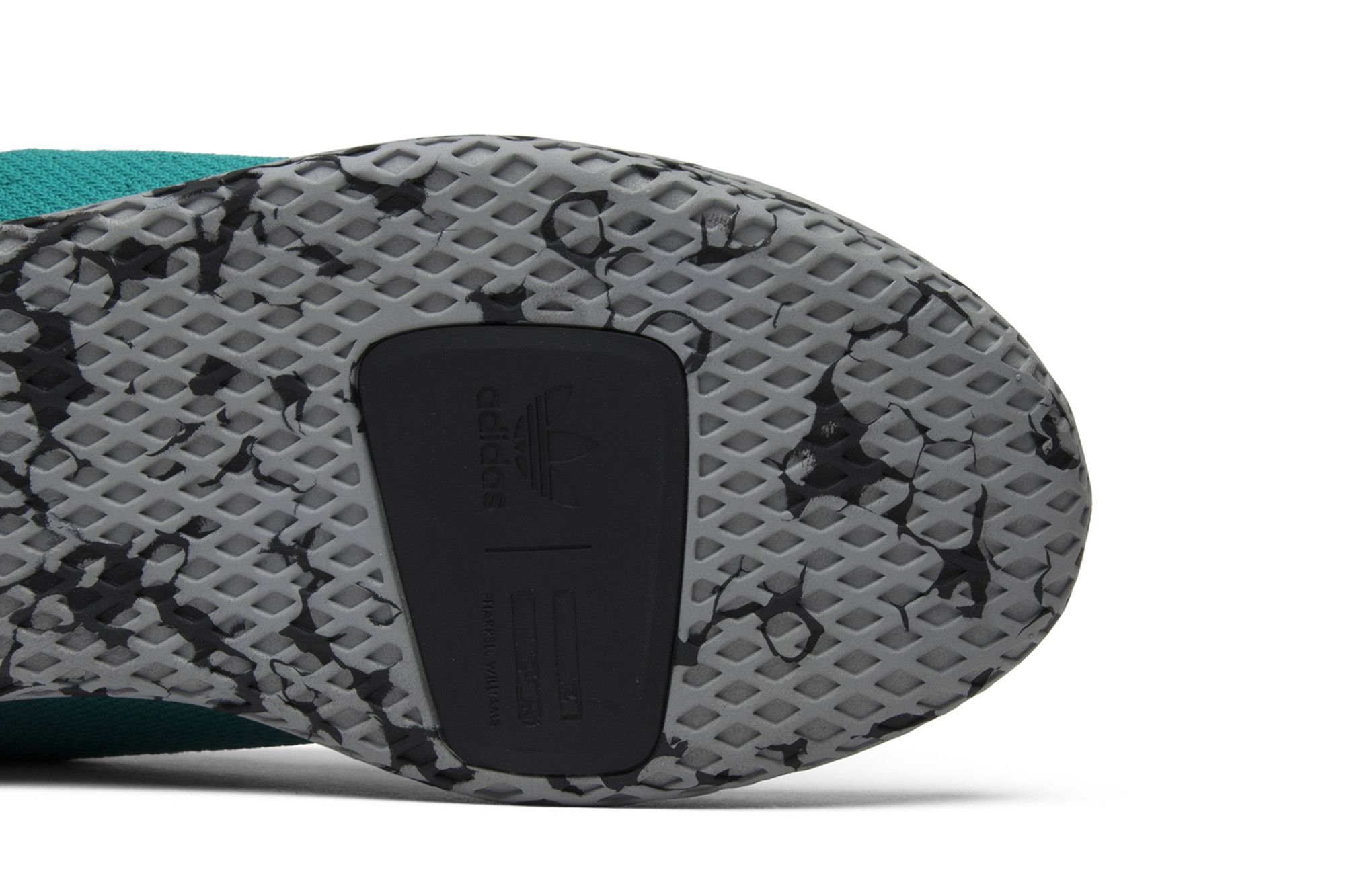 Details for Pharrell x adidas Tennis Hu 'Teal' CQ1872