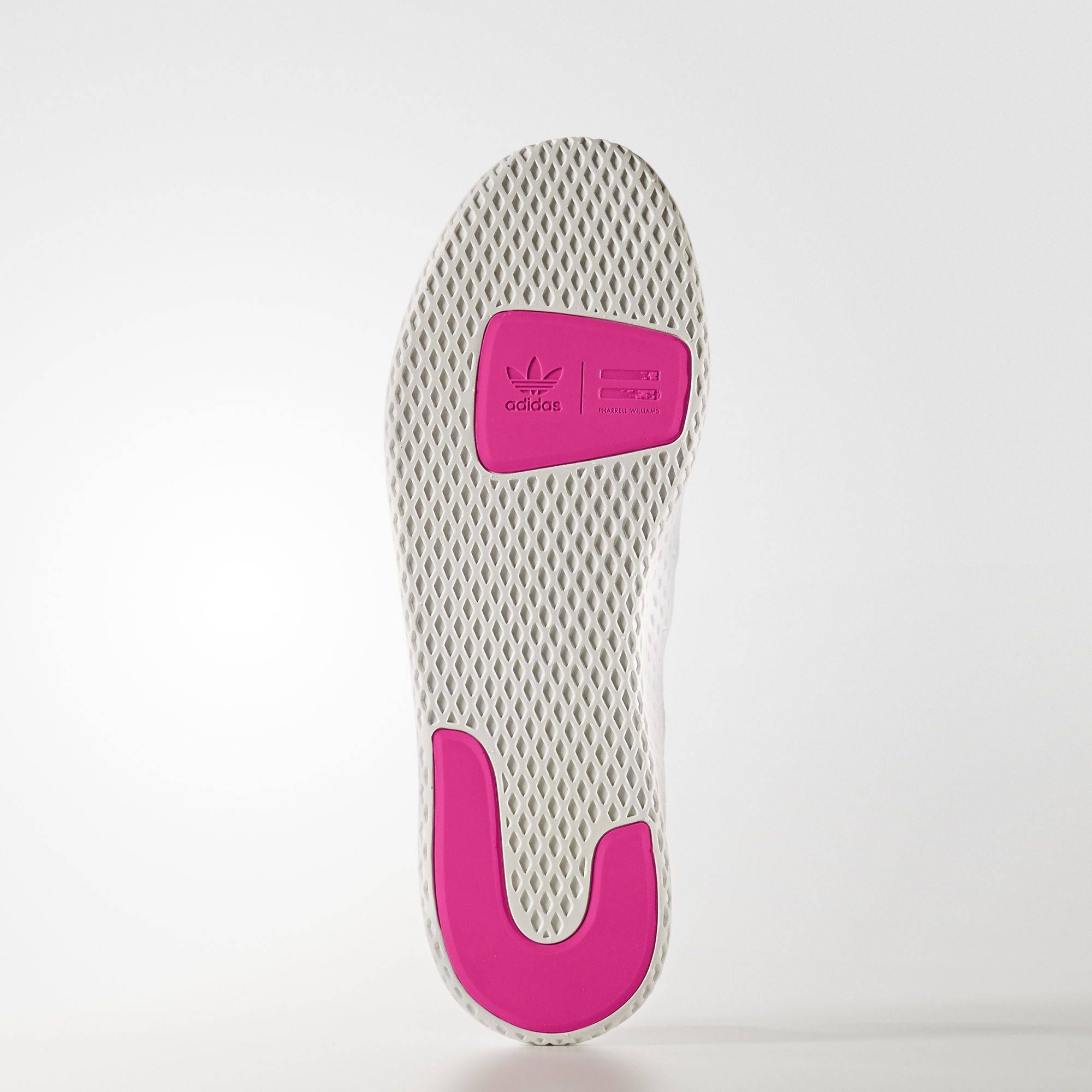 Shop Pharrell x adidas Tennis Hu 'Putih Merah Jambu' BY8714