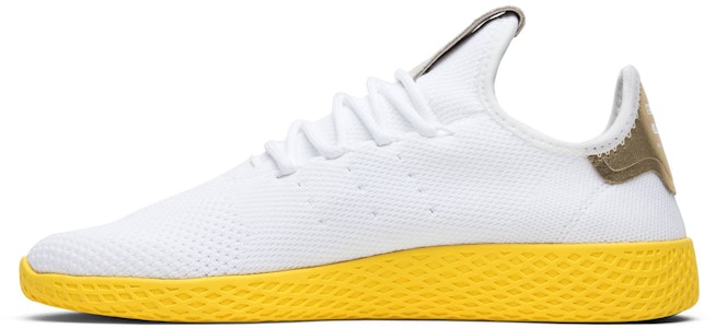 ファレル×アディダス Tennis Hu イエロー BY2674 Lookbook ファレル×アディダス Tennis Hu イエロー BY2674