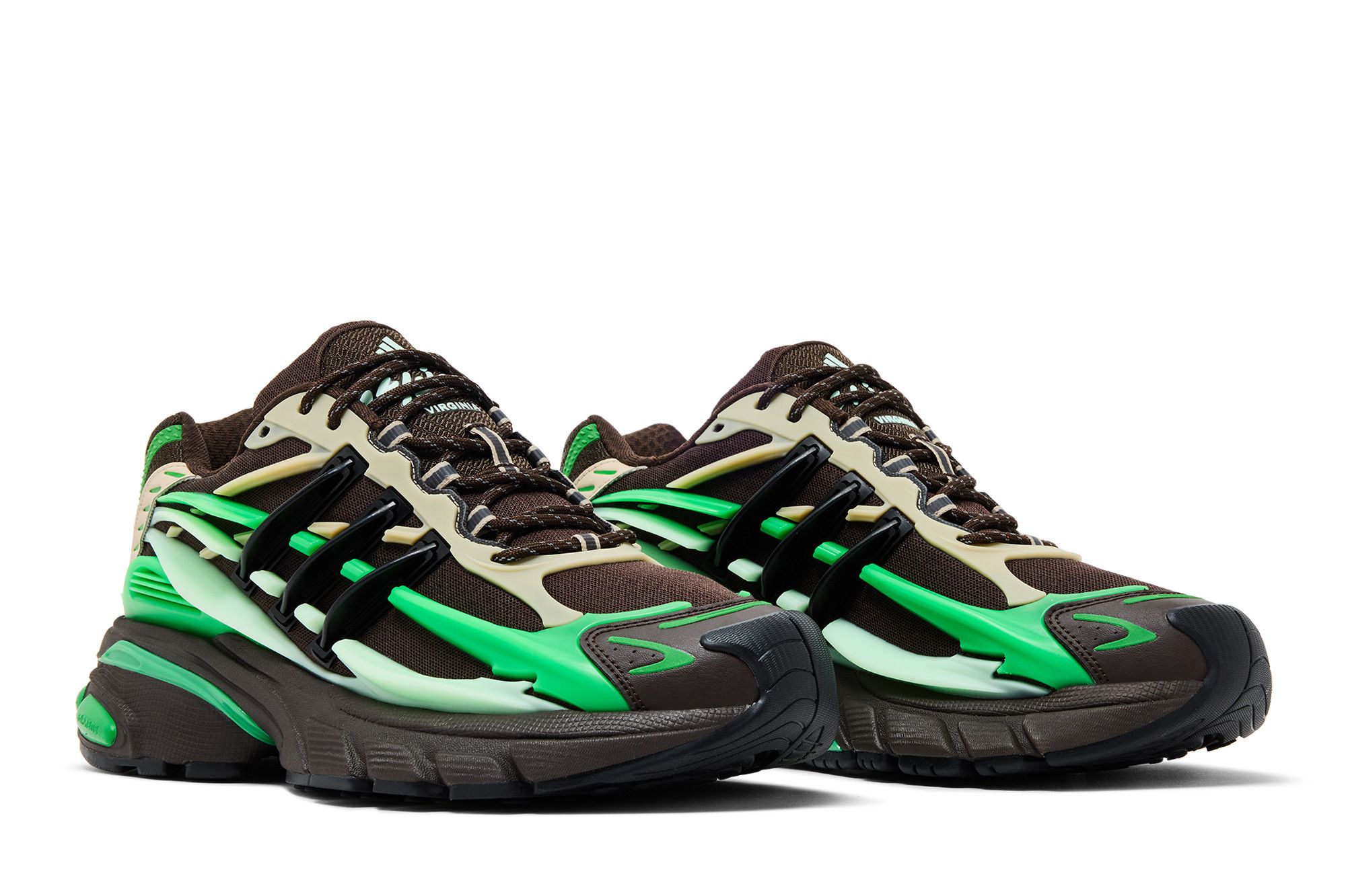 Cheap Pharrell x VIRGINIA x adidas Adistar 水母 ''棕綠'' KK2888