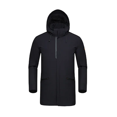 Phenix Mid-Length Hooded Down Jacket - Ink Blue PC872OT01