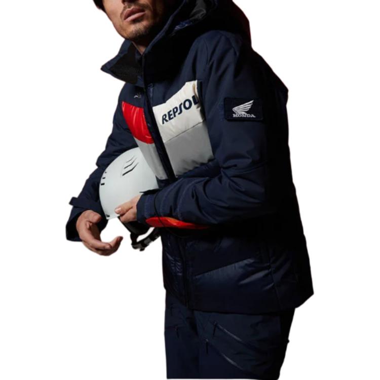 Purchase フェニックス カラーブロック ジップアップ フーディ ジャケット ブルー ESM23OT11