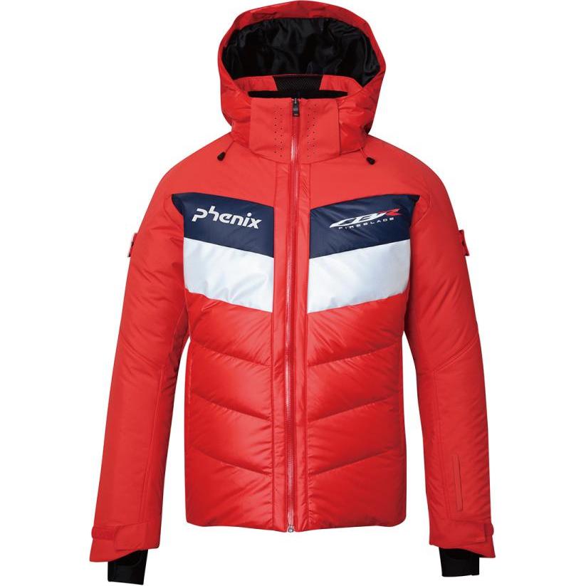 Details for フェニックス カラーブロック ジップアップ フーディ ジャケット ブルー ESM23OT11