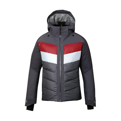 Phenix Grid Pattern Zipper Hoodie Jacket ESM23OT13