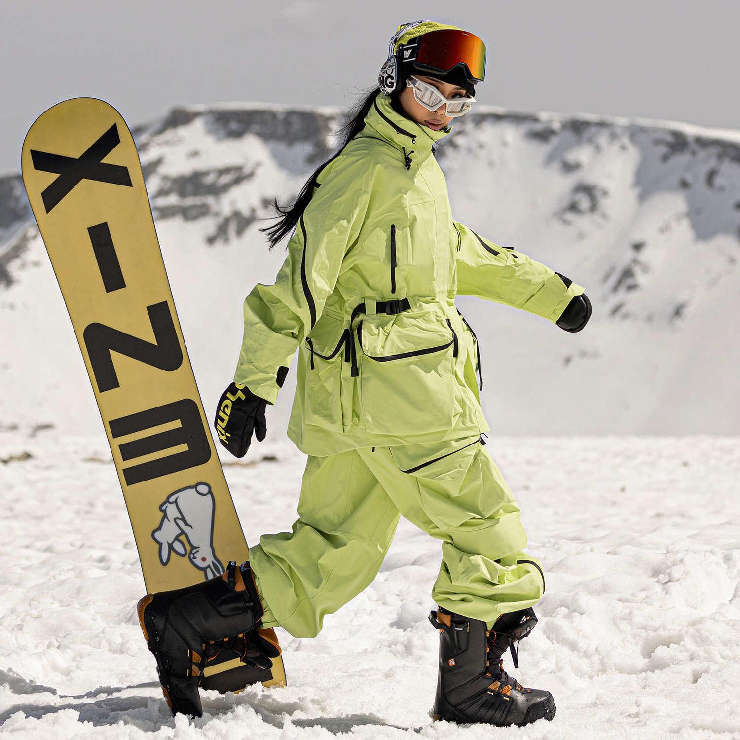 Shop Chaqueta Snowboard Unisex Impermeable y Transpirable Phenix MISS FW24 - Amarilla. PCKW2WT28