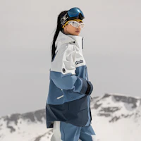 Sizing Phenix Norge 3L 藍色防水防風透氣滑雪外套 PCKM2WT27