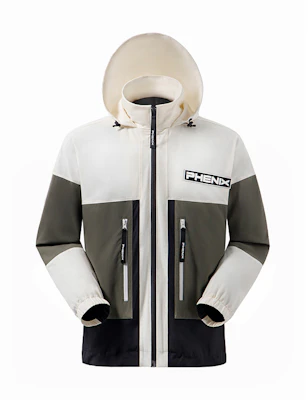 Phenix Jaket Outdoor Tahan Air dan Angin Warna Blok Unisex PEAU2WT48 Order Phenix Jaket Outdoor Tahan Air dan Angin Warna Blok Unisex PEAU2WT48