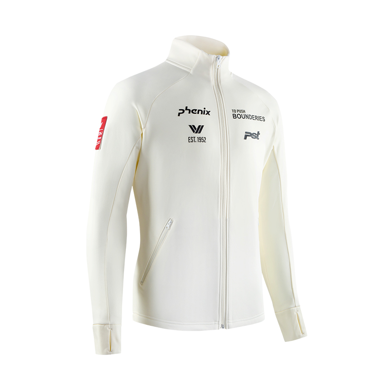 Order Jaket Hangat Fleece Phenix PST Series Softshell dengan Huruf Desain. PCFM2KT09