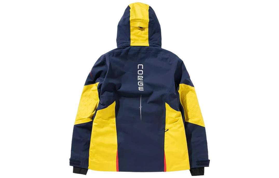 Lookbook Phenix滑雪國家系列防水連帽滑雪外套附徽章。 EFA72OT00