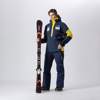 Phenix滑雪國家系列防水連帽滑雪外套附徽章。 EFA72OT00 Sizing Phenix滑雪國家系列防水連帽滑雪外套附徽章。 EFA72OT00