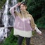 Lookbook Chaqueta Outdoor Unisex Phenix SKI Colorblock Impermeable Cortaviento Caqui Rosa. PEBU2WT20