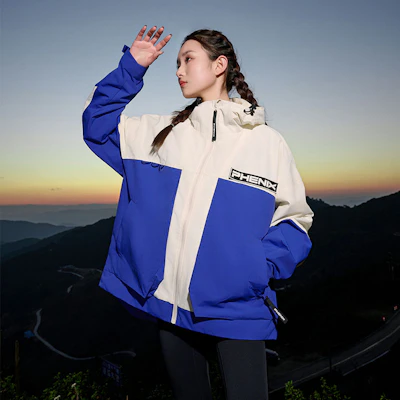 페닉스 스키 시리즈 방수 방풍 아웃도어 자켓 유니섹스 스포츠웨어 PEBU2WT38 2