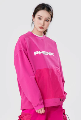 피닉스 스노우 몬스터 유니섹스 캐주얼 루즈핏 크루넥 긴팔 스웻셔츠 PEBU2WT13 6