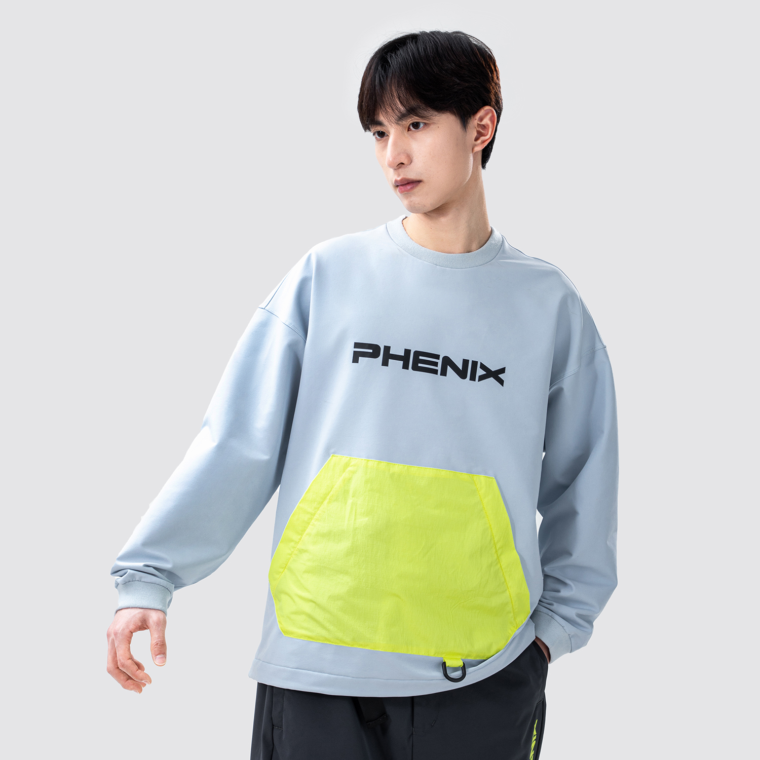 Purchase 피닉스 스노우 몬스터 유니섹스 캐주얼 루즈핏 크루넥 긴팔 스웻셔츠 PEBU2WT13