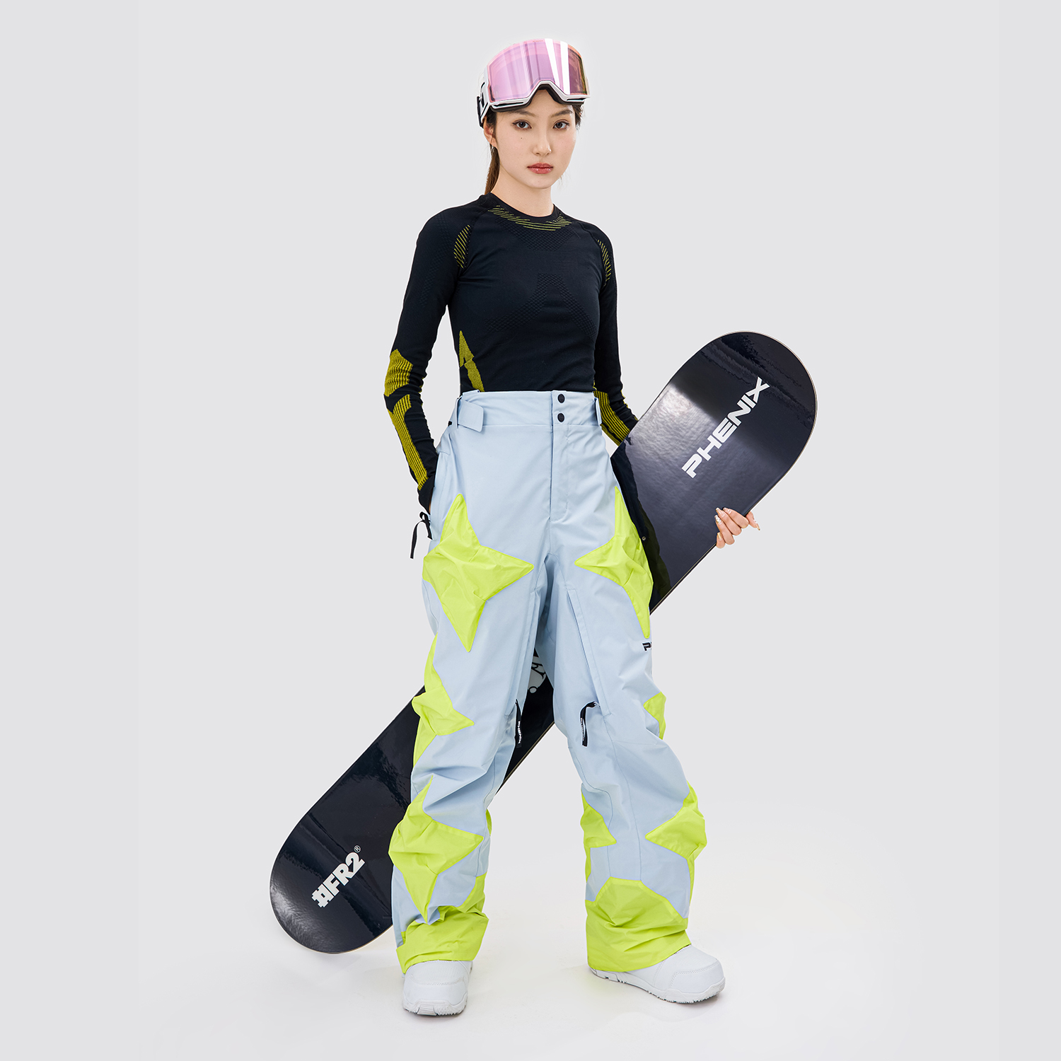 Details for Phenix Snow Monster 系列男女戶外撞色滑雪褲 - 多色可選 PEBU2PA23