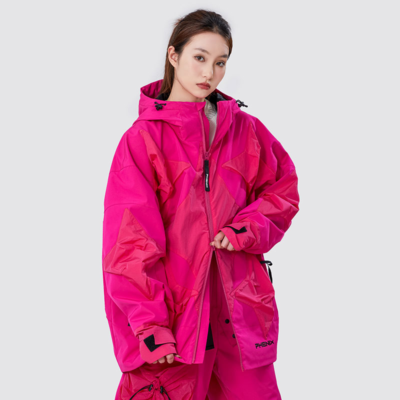 Shop フェニックス スノーモンスター 防水 通気 フード付き ジップ スキー ジャケット ユニセックス PEBU2WT23