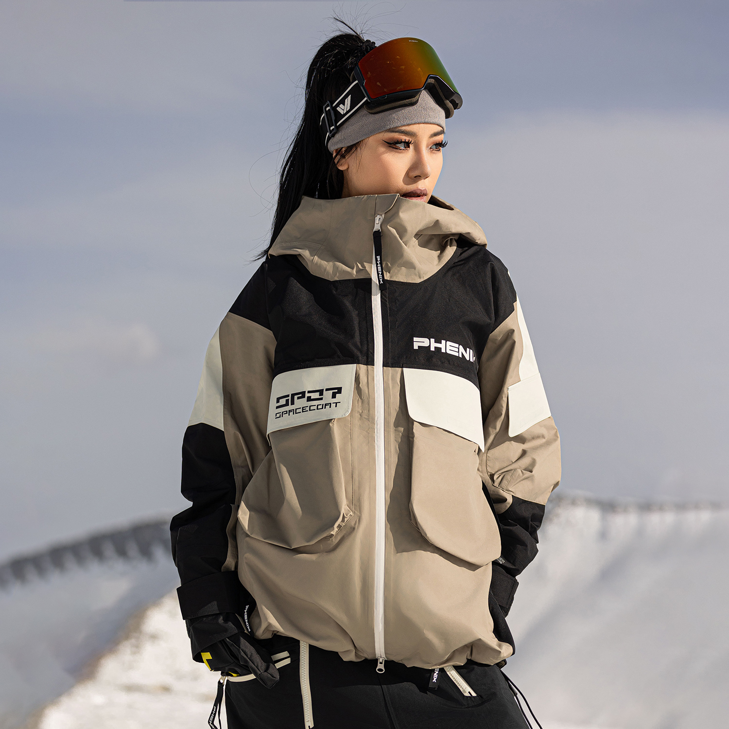 Cheap Phenix SP27 Jaket Ski 3L Kalis Air & Angin Unisex Pakaian Luar. PEBU2WT51