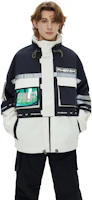 Lookbook Phenix SP27 Jaket Ski Unisex Patchwork Cetak Huruf Reflektif. PCFU2OT26