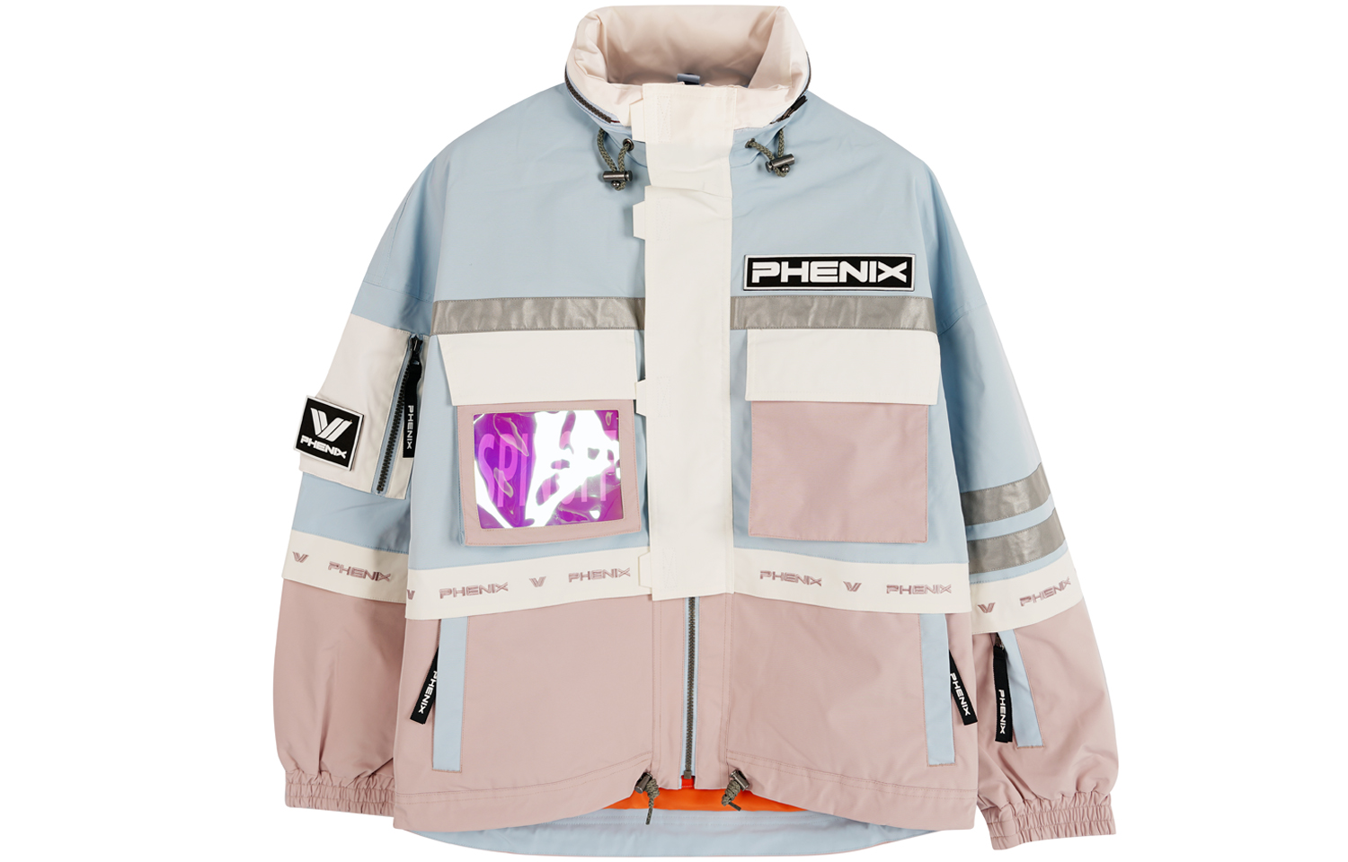 Details for Phenix SP27 系列反光字母拼接滑雪外套 男女適用款. PCFU2OT26