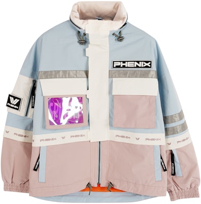 Phenix SP27 系列反光字母拼接滑雪外套 男女適用款. PCFU2OT26 Details for Phenix SP27 系列反光字母拼接滑雪外套 男女適用款. PCFU2OT26