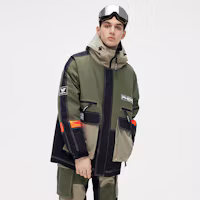 Shop Phenix SP27 復古拼色標誌連帽滑雪外套 男女適用 PCFU2OT04