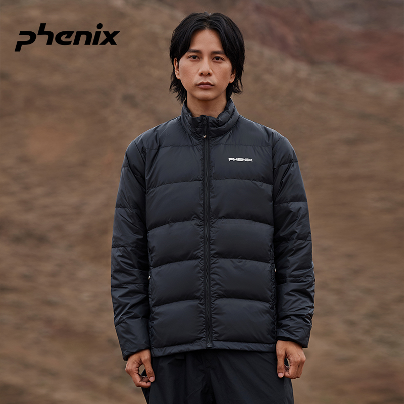 Purchase Phenix SP27 系列純色Logo印花拉鍊羽絨外套 男女款 PEAU2OT70
