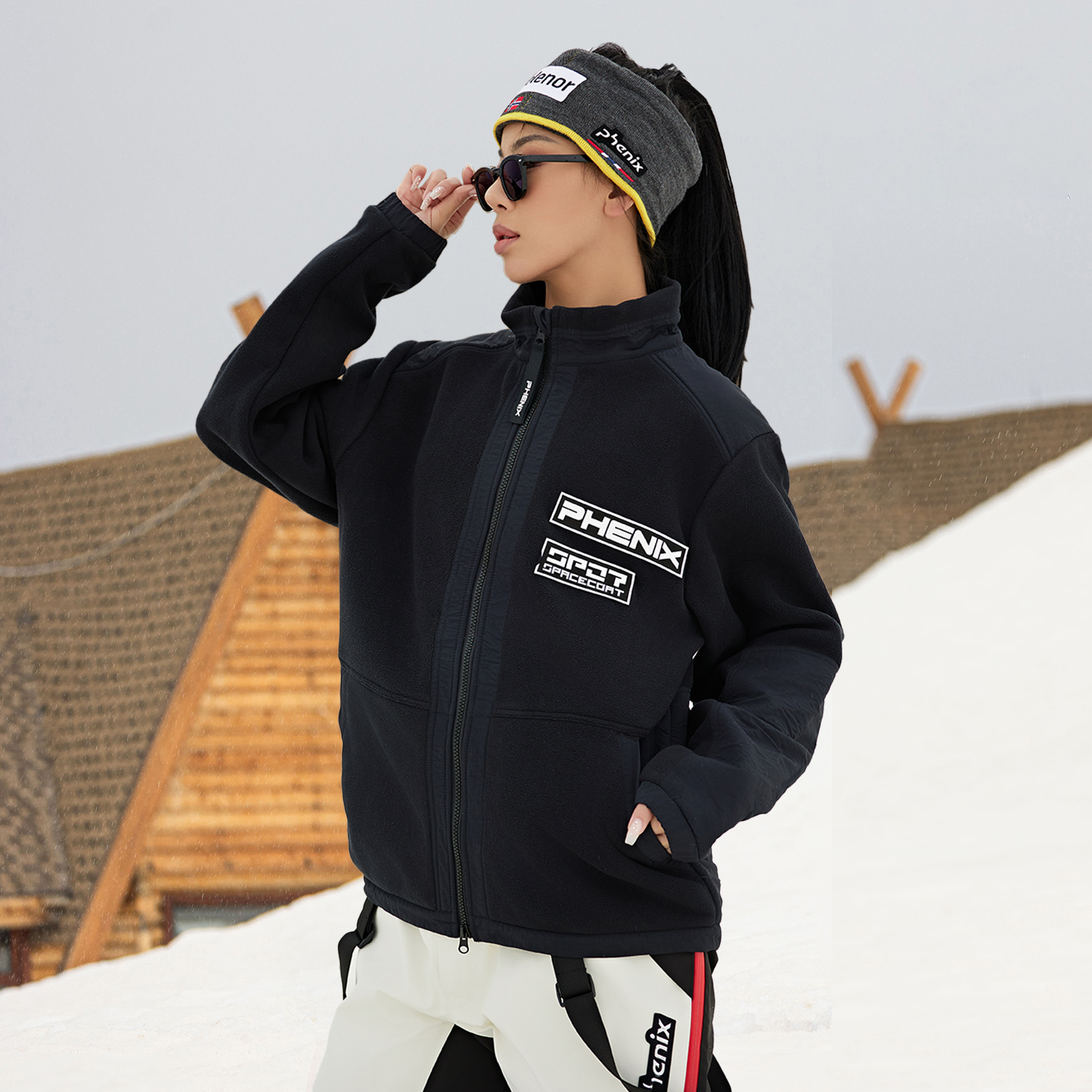 Details for Phenix SP27系列男女同款標誌羊毛夾克 - 保暖、透氣、耐用兼時尚 PEBU2KT16