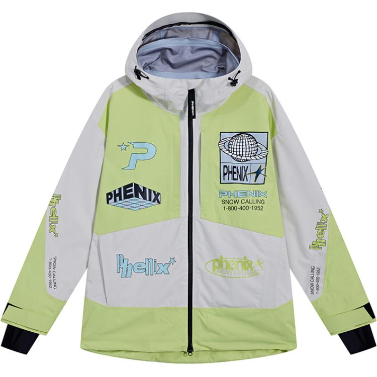 Order フェニックス SP27 防水防風 通気性 スキージャケット フード付き ユニセックス PEBU2WT63