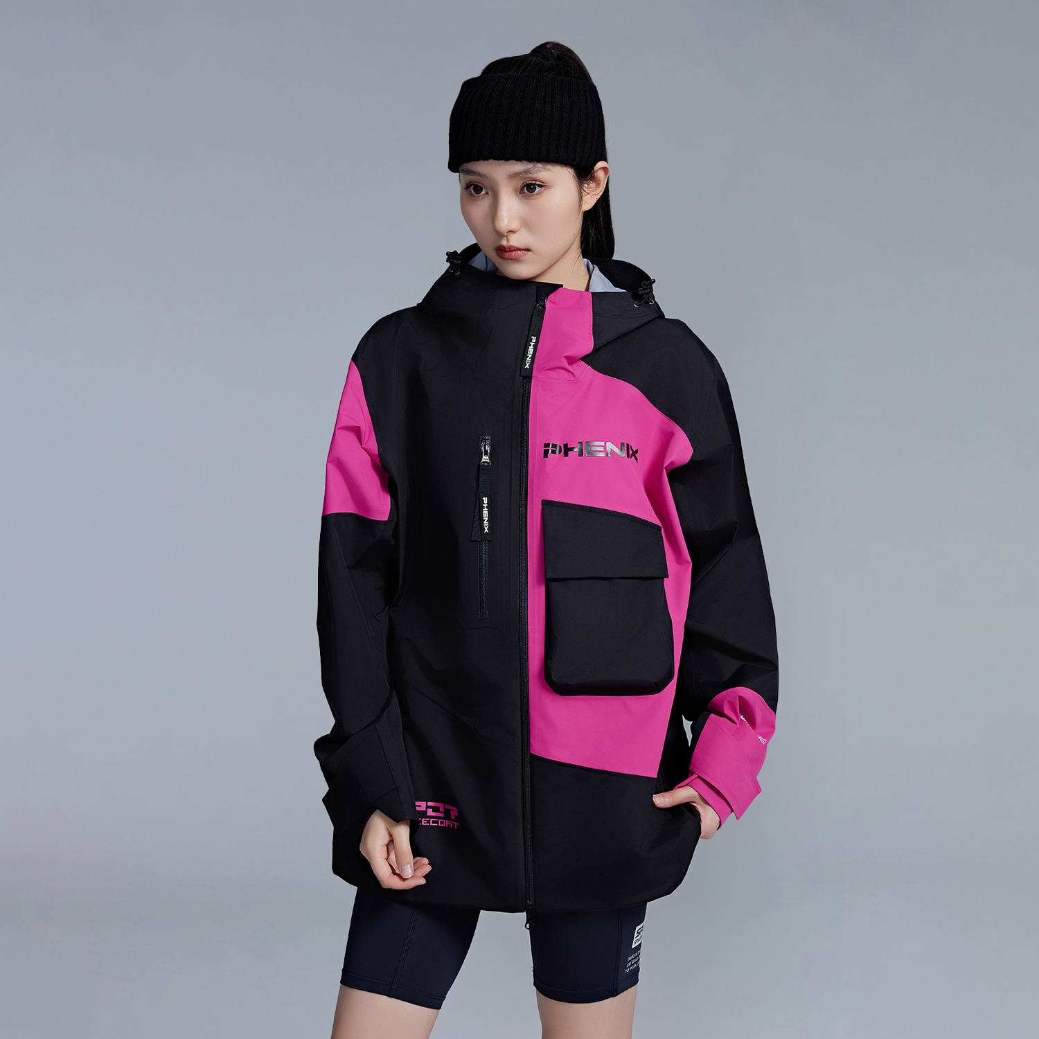 Details for 페닉스 SP27 시리즈 방수 방풍 아웃도어 등산 자켓 통기 후드 포함. PEBU2WT57