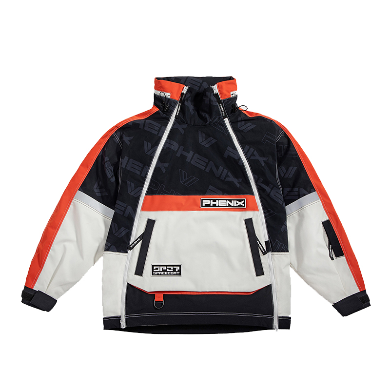 Order Phenix SP27 防水透氣復古滑雪滑板男女羽絨外套 - 經典風格。 PCHU2OT10